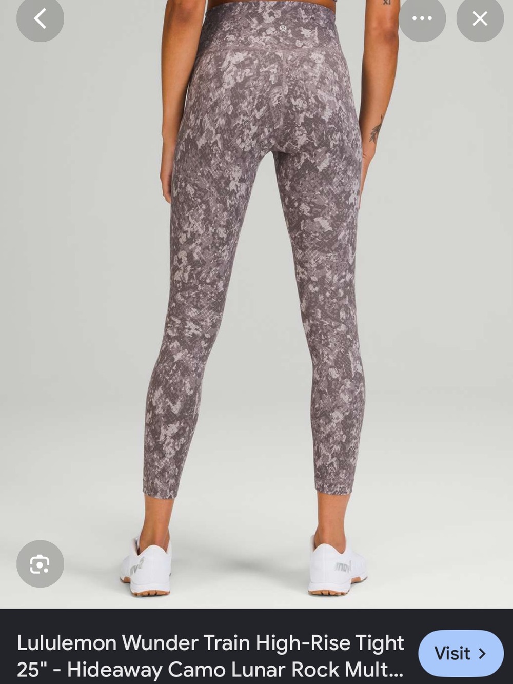 lululemon athletica High-Rise Leggings in Lunar Rock Camo